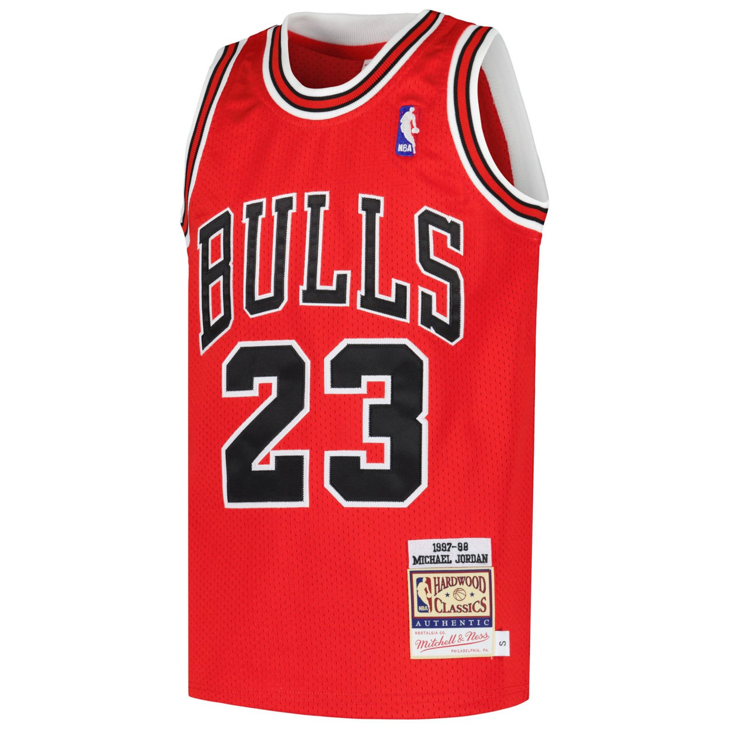 Youth Mitchell  Ness Michael Jordan Chicago Bulls Hardwood Classics 1997/98 Authentic Jersey - view number 2