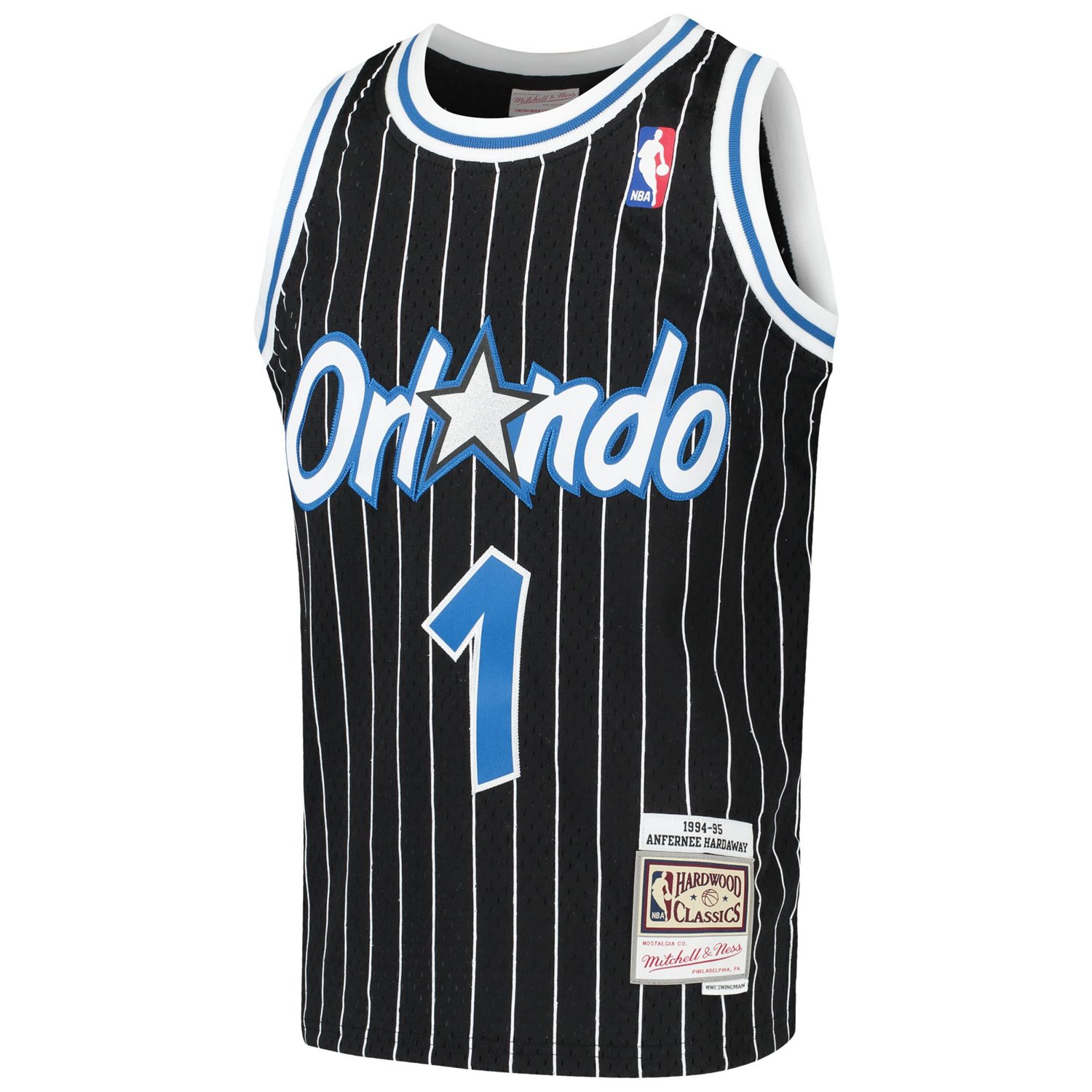 Youth Mitchell  Ness Penny Hardaway Orlando Magic Hardwood Classics Swingman Throwback Jersey - view number 2