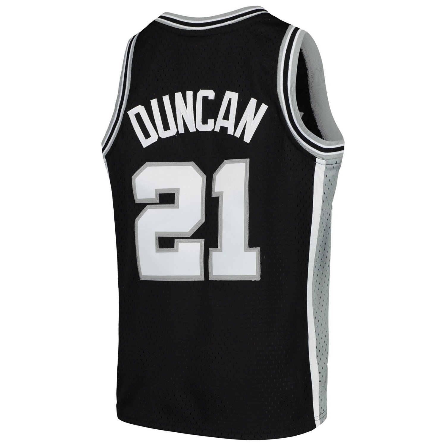 Youth Mitchell  Ness Tim Duncan San Antonio Spurs Swingman Throwback Jersey