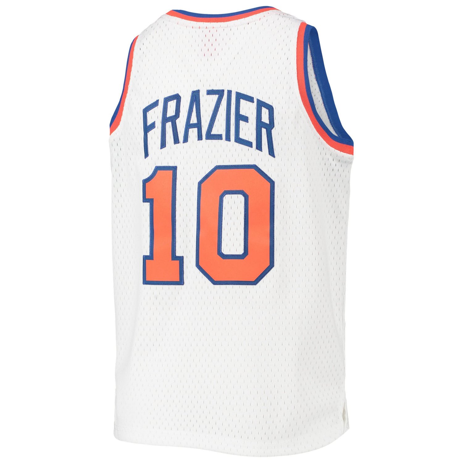Youth Mitchell  Ness Walt Frazier New York Knicks 1969-70 Hardwood Classics Swingman Jersey - view number 3