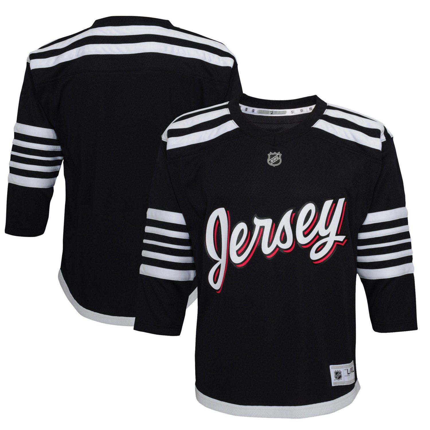 Youth New Jersey Devils 2021 22 Alternate Replica Jersey - view number 1