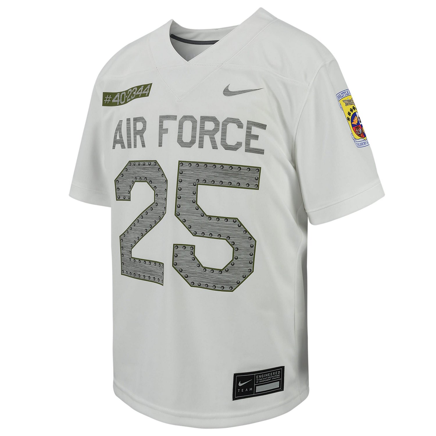 Youth Nike  Air Force Falcons Football Game Jersey                                                                               - view number 2