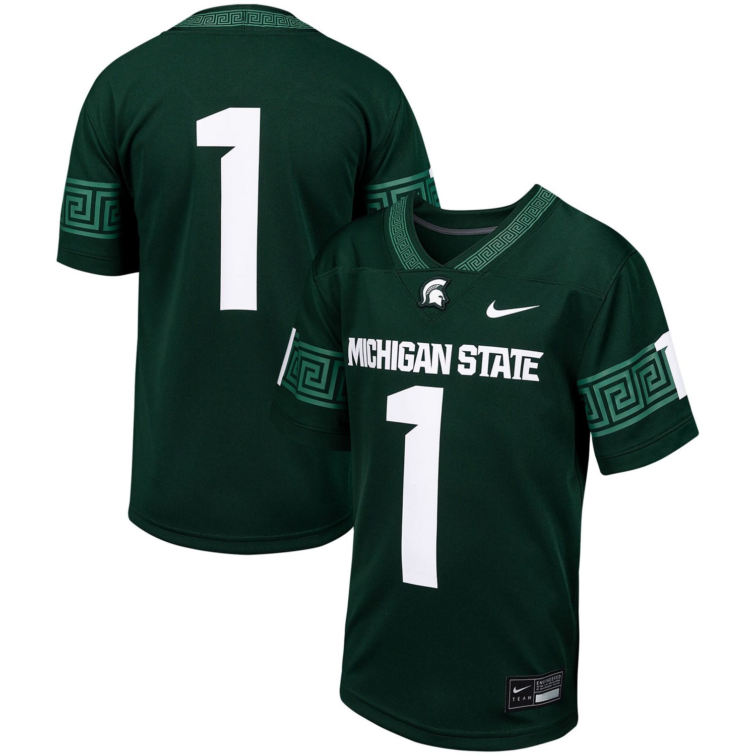 Youth Nike  Michigan State Spartans Football Game Jersey