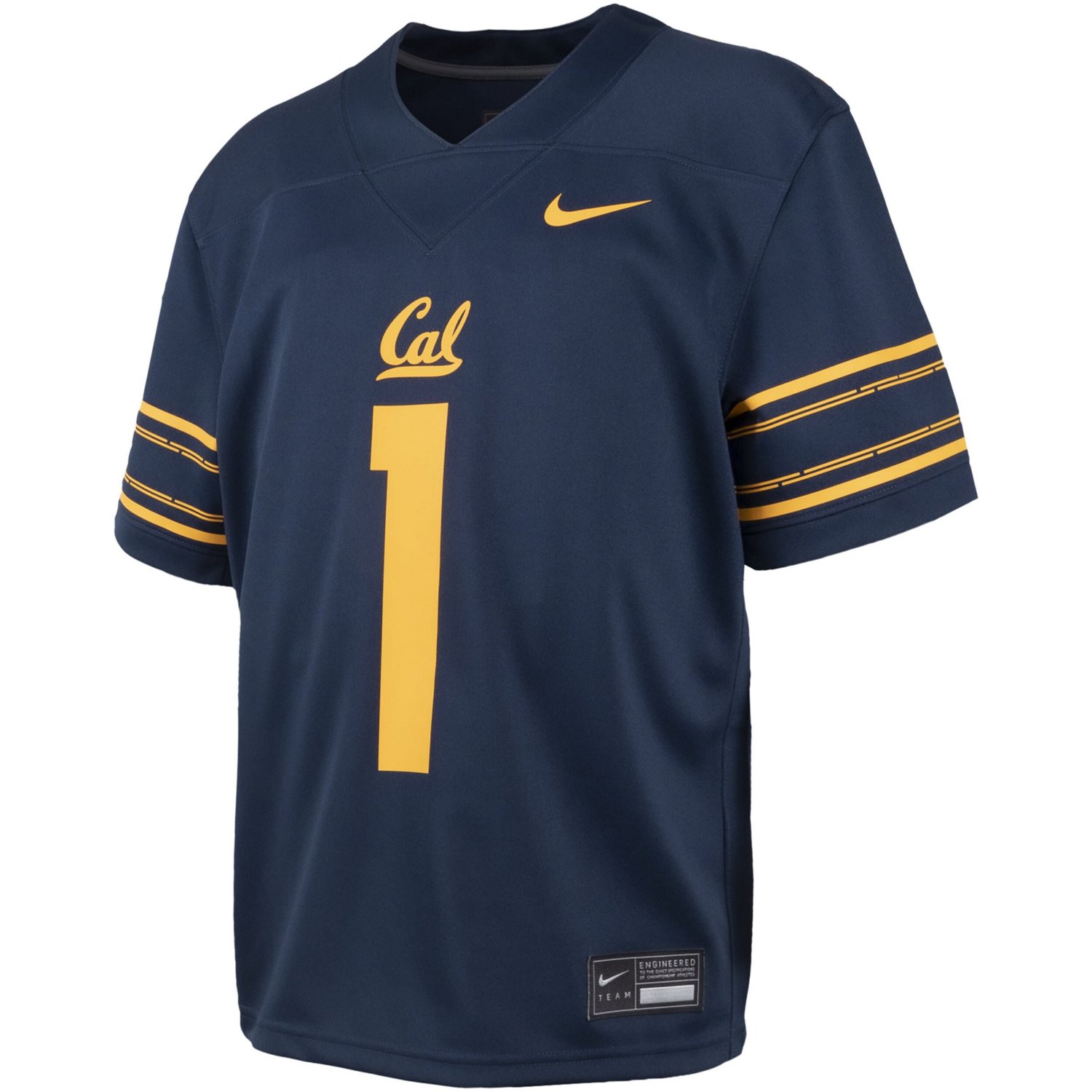 Youth Nike 1 Cal Bears Untouchable Replica Game Jersey - view number 2