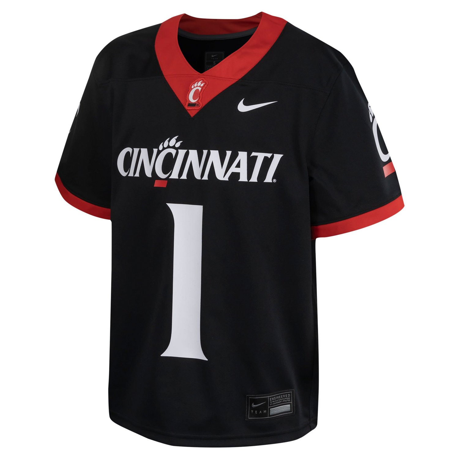 Youth Nike 1 Cincinnati Bearcats Untouchable Football Jersey - view number 2