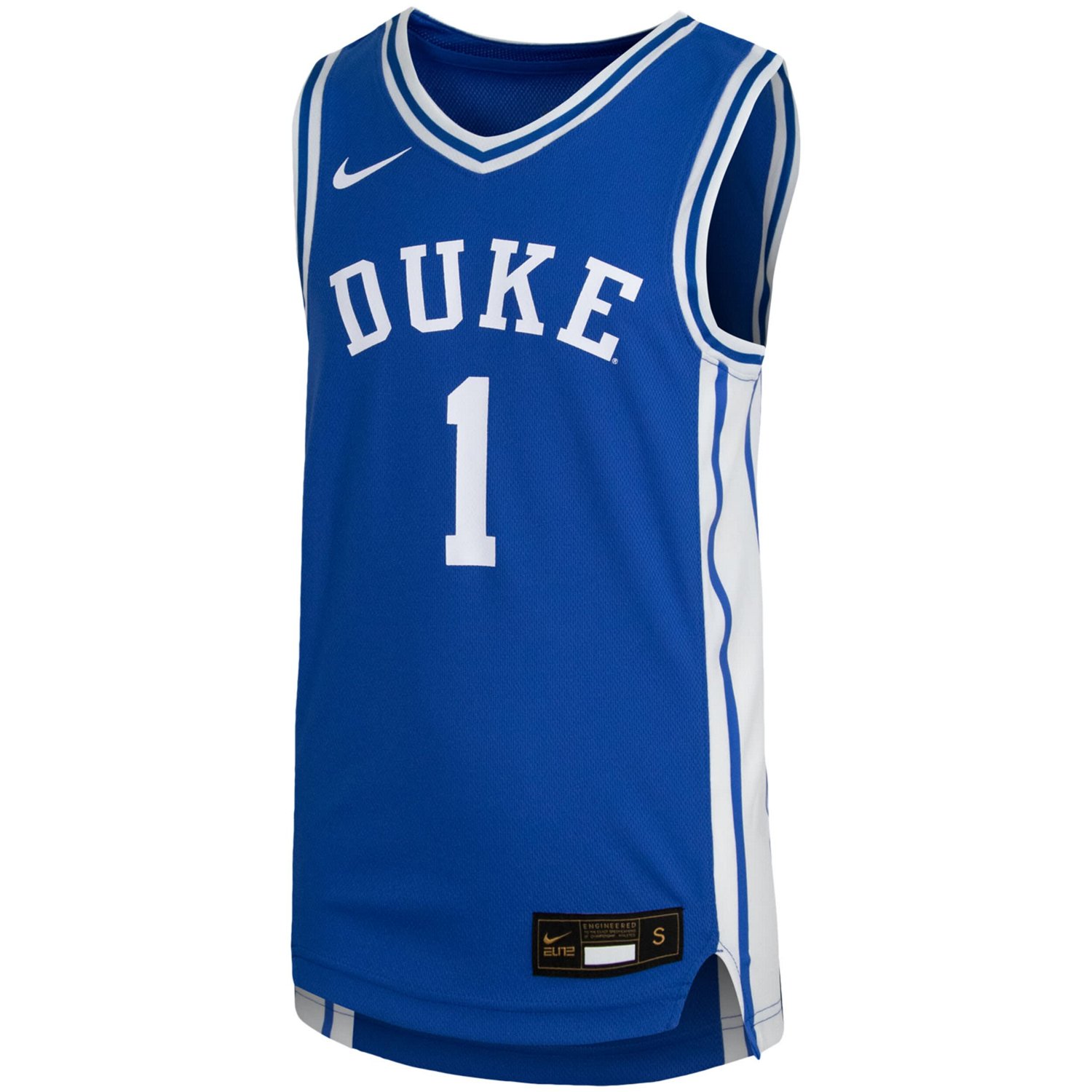 Youth Nike 1 Duke Blue Devils Replica Team Basketball Jersey                                                                     - view number 2