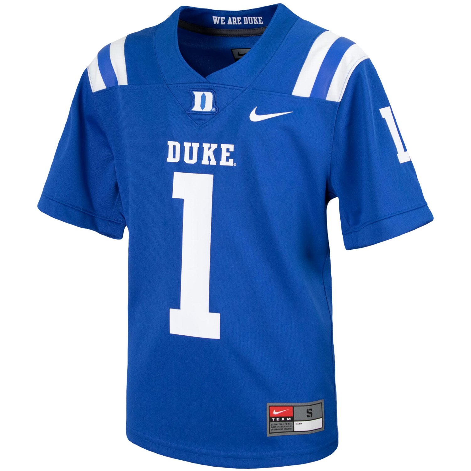 Youth Nike 1 Duke Blue Devils Untouchable Football Jersey - view number 2