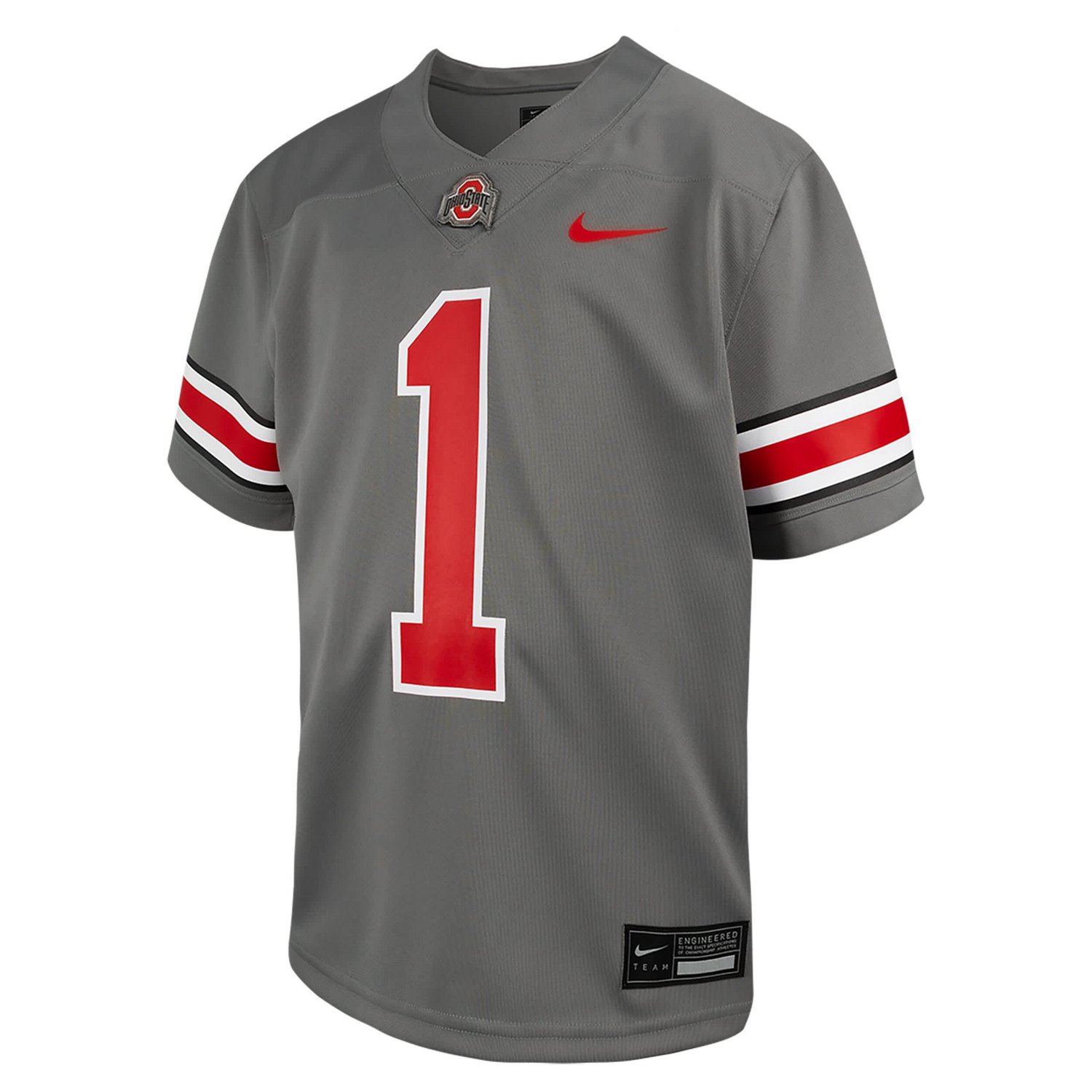 Youth Nike 1 Ohio State Buckeyes Alternate Game Jersey - view number 2