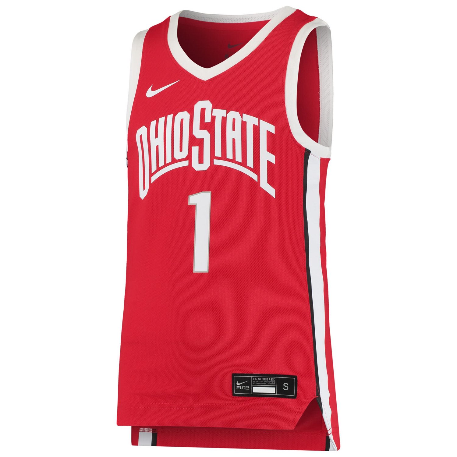 Youth Nike 1 Ohio State Buckeyes Team Replica Basketball Jersey - view number 2
