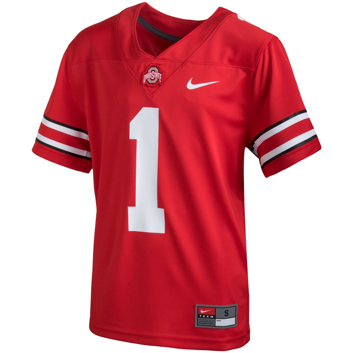 Youth Nike 1 Ohio State Buckeyes Team Replica Football Jersey - view number 2