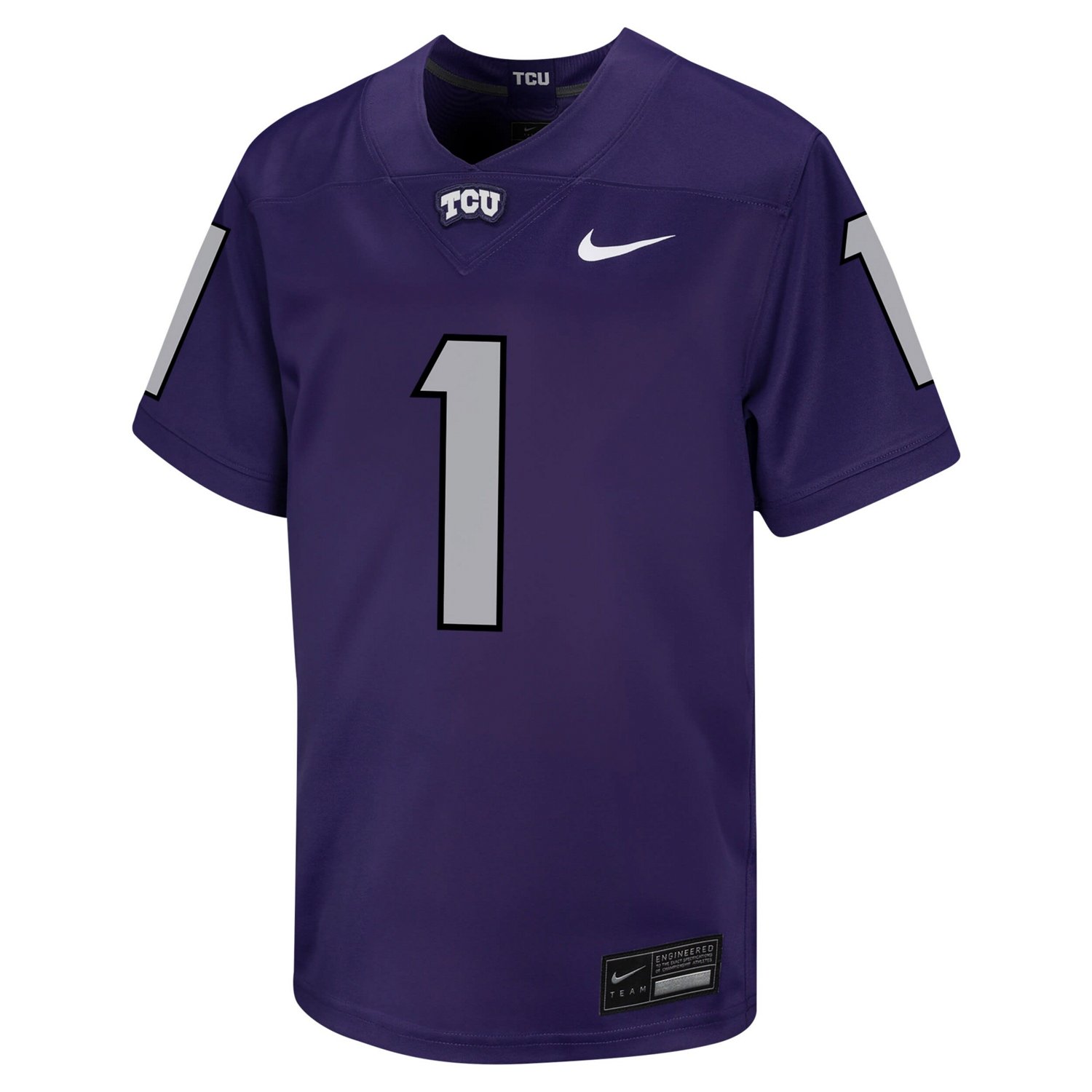 Youth Nike 1 TCU Horned Frogs Untouchable Football Jersey                                                                        - view number 2