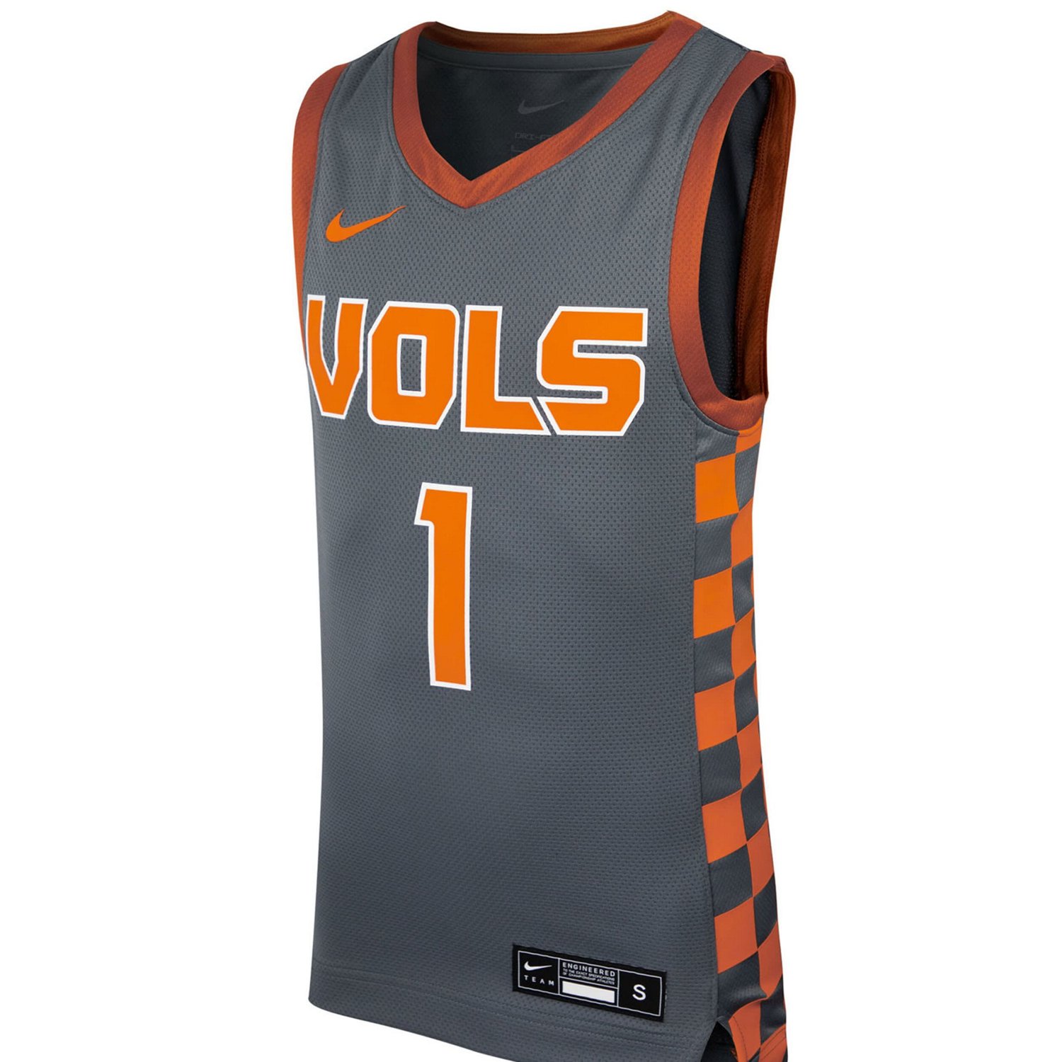 Youth Nike 1 Tennessee Volunteers Icon Replica Basketball Jersey - view number 2