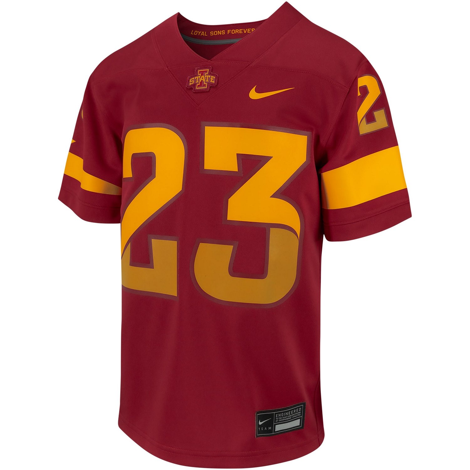 Youth Nike 23 Iowa State Cyclones Untouchable Replica Game Jersey - view number 2