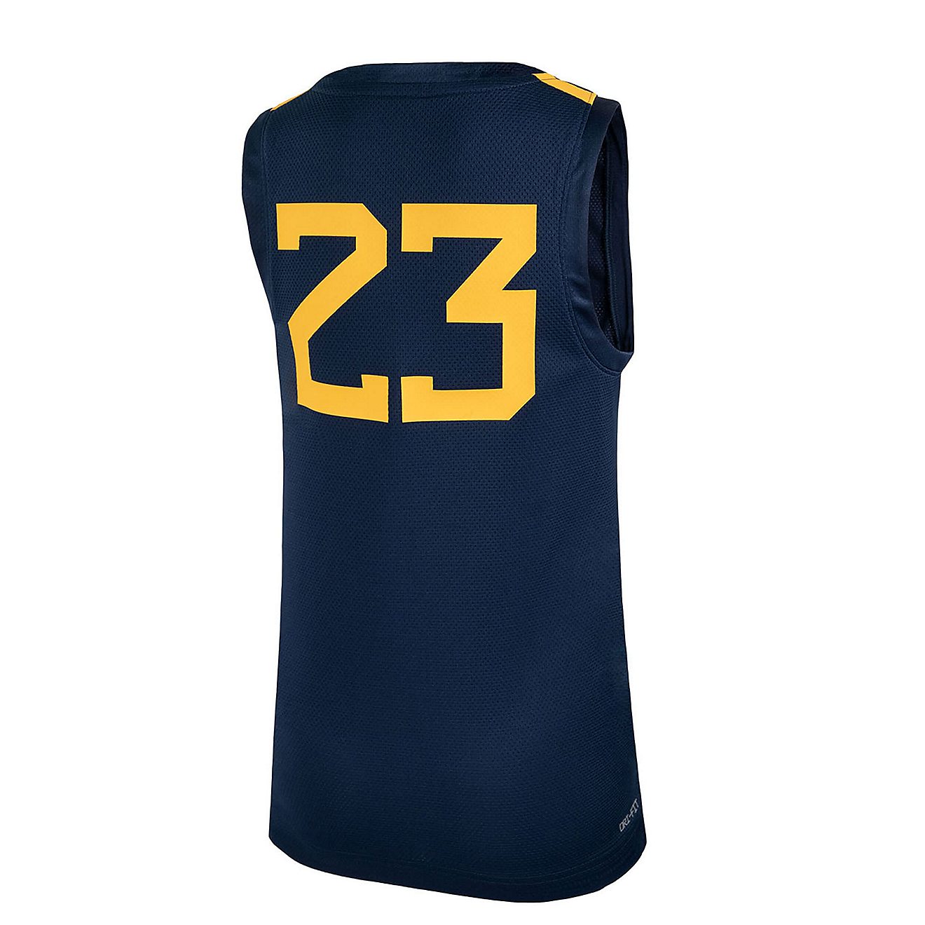 Youth Nike 23 West Virginia Mountaineers Icon Replica Basketball Jersey                                                          - view number 3