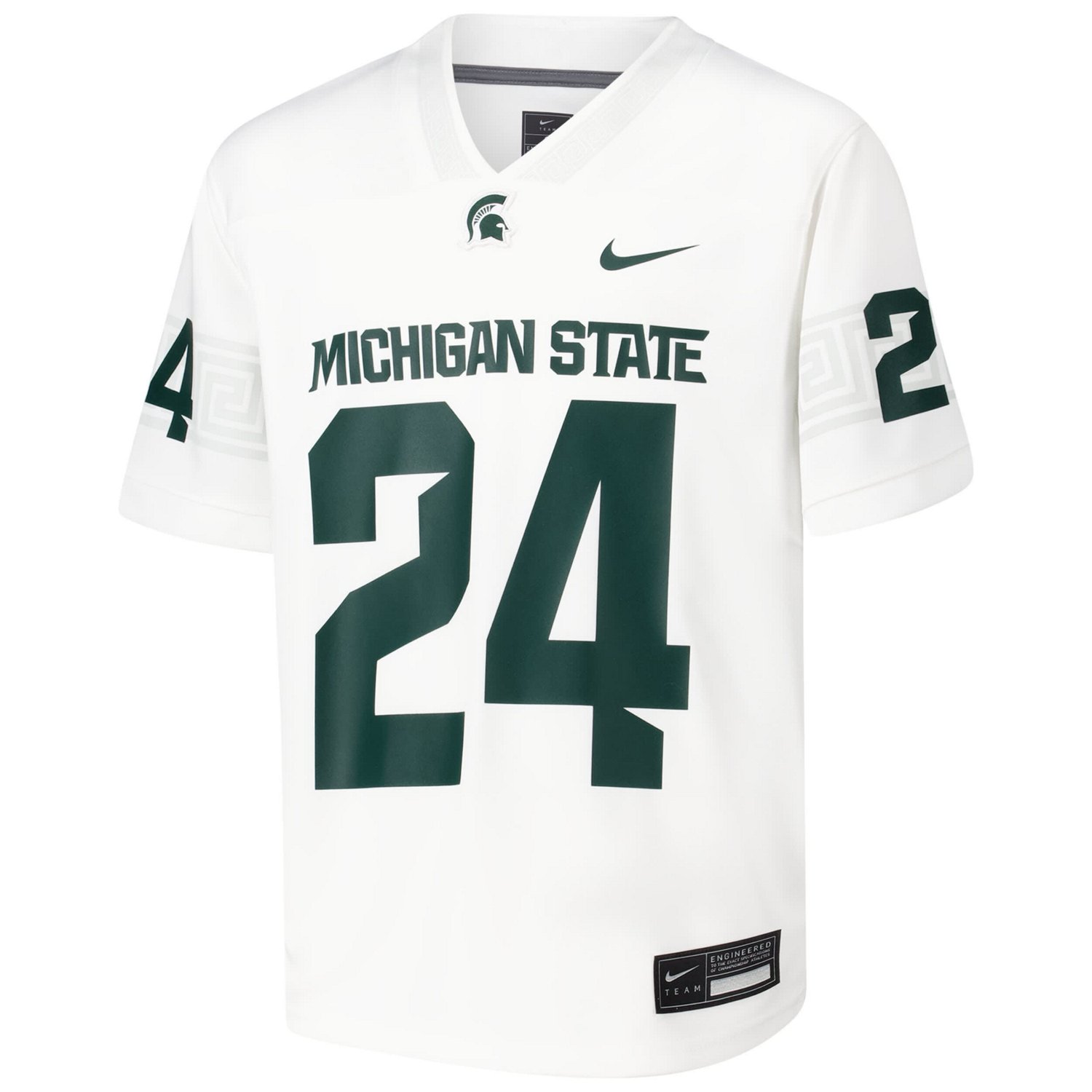 Youth Nike 24 Michigan State Spartans Untouchable Football Jersey - view number 2