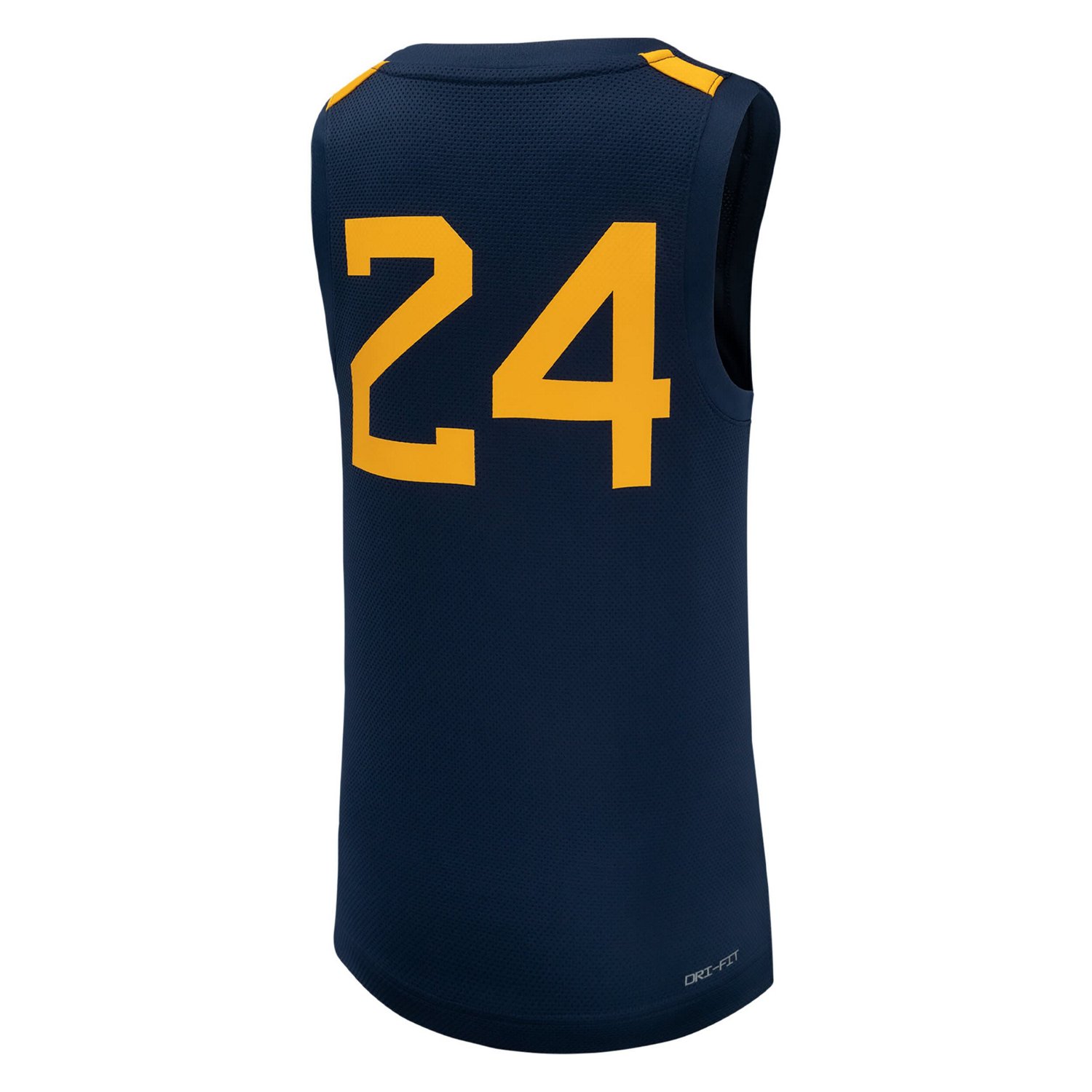 Youth Nike 24 West Virginia Mountaineers Team Replica Basketball Jersey                                                          - view number 3