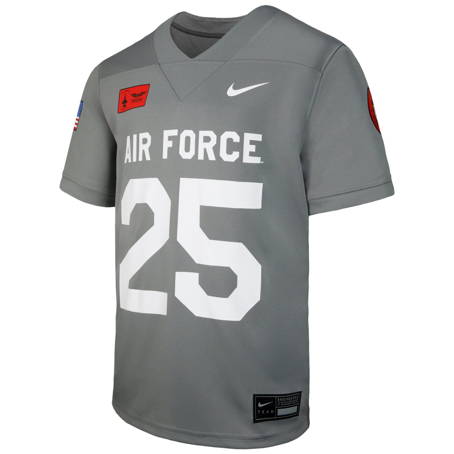 Youth Nike 25 Air Force Falcons APLS Fighting Falcon Collection Football Game Jersey - view number 2
