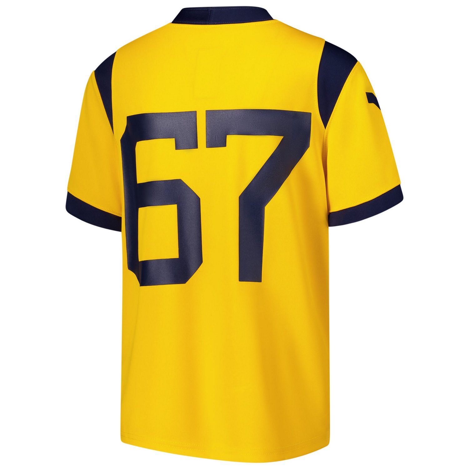 Youth Nike 67 West Virginia Mountaineers Alternate Game Jersey - view number 3