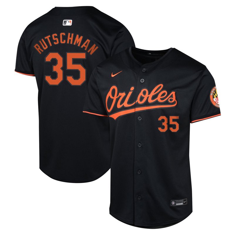 Youth Nike Adley Rutschman Baltimore Orioles Alternate Limited Player Jersey-image