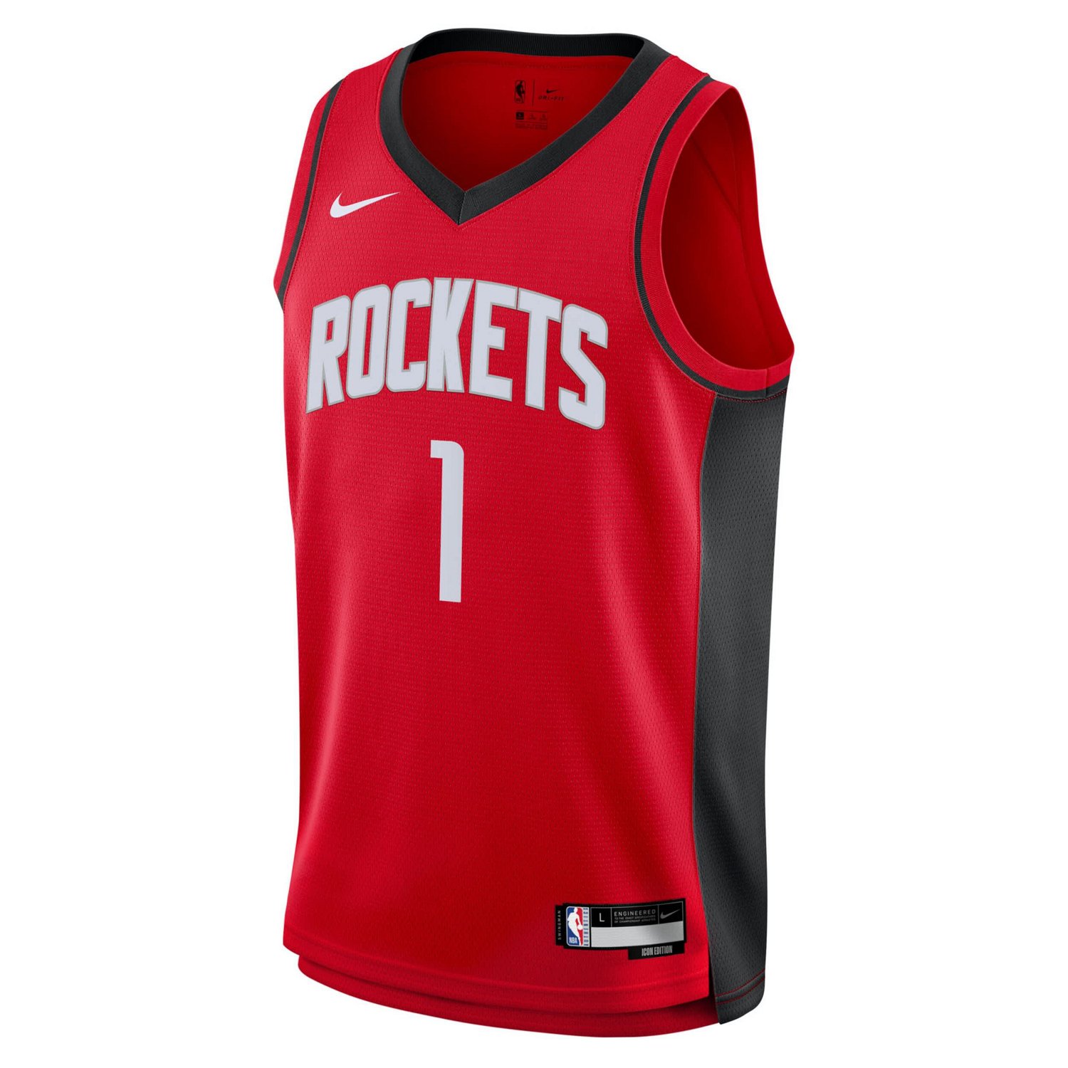Youth Nike Amen Thompson Houston Rockets Swingman Jersey - Icon Edition - view number 2