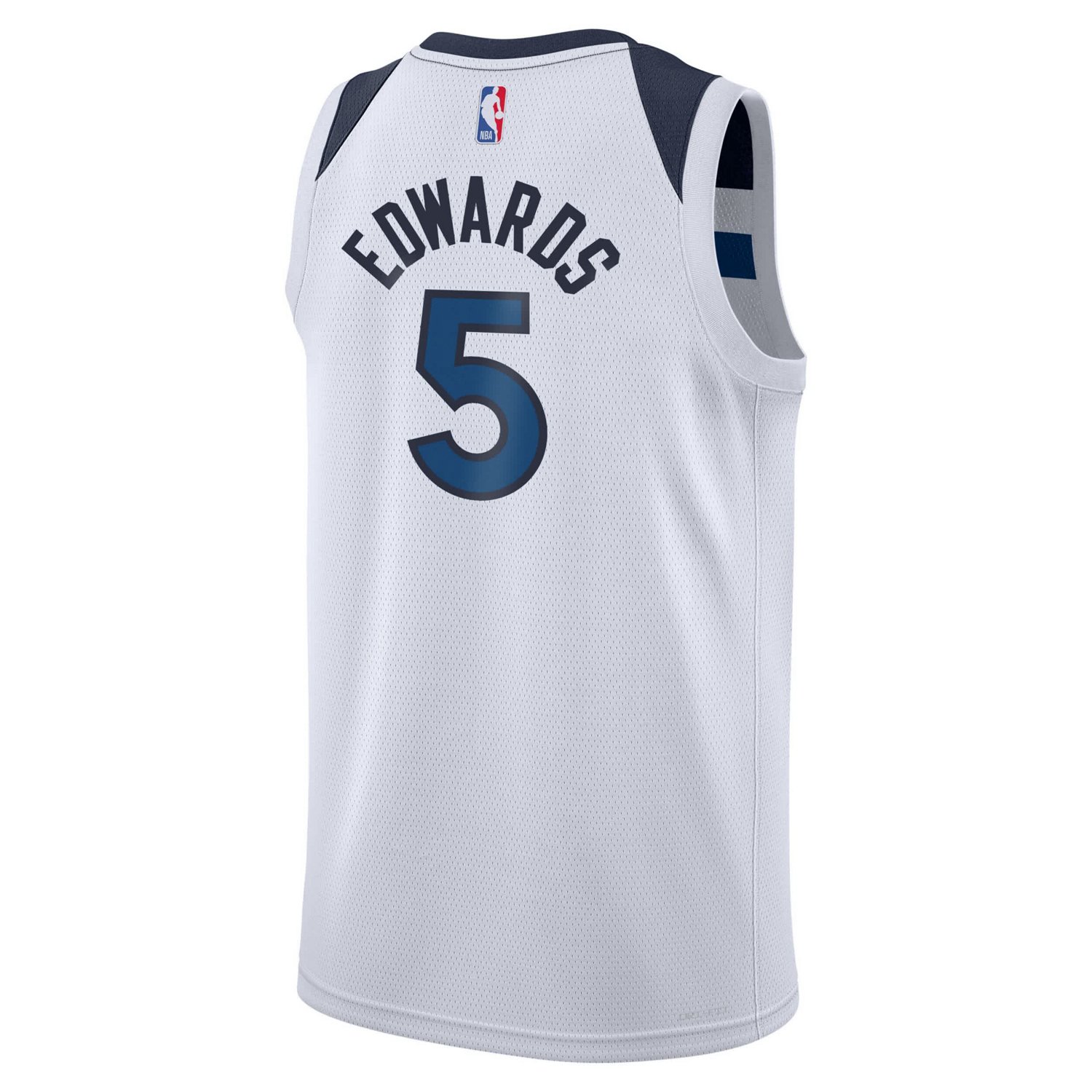 Youth Nike Anthony Edwards Minnesota Timberwolves Swingman Jersey - Association Edition                                          - view number 3