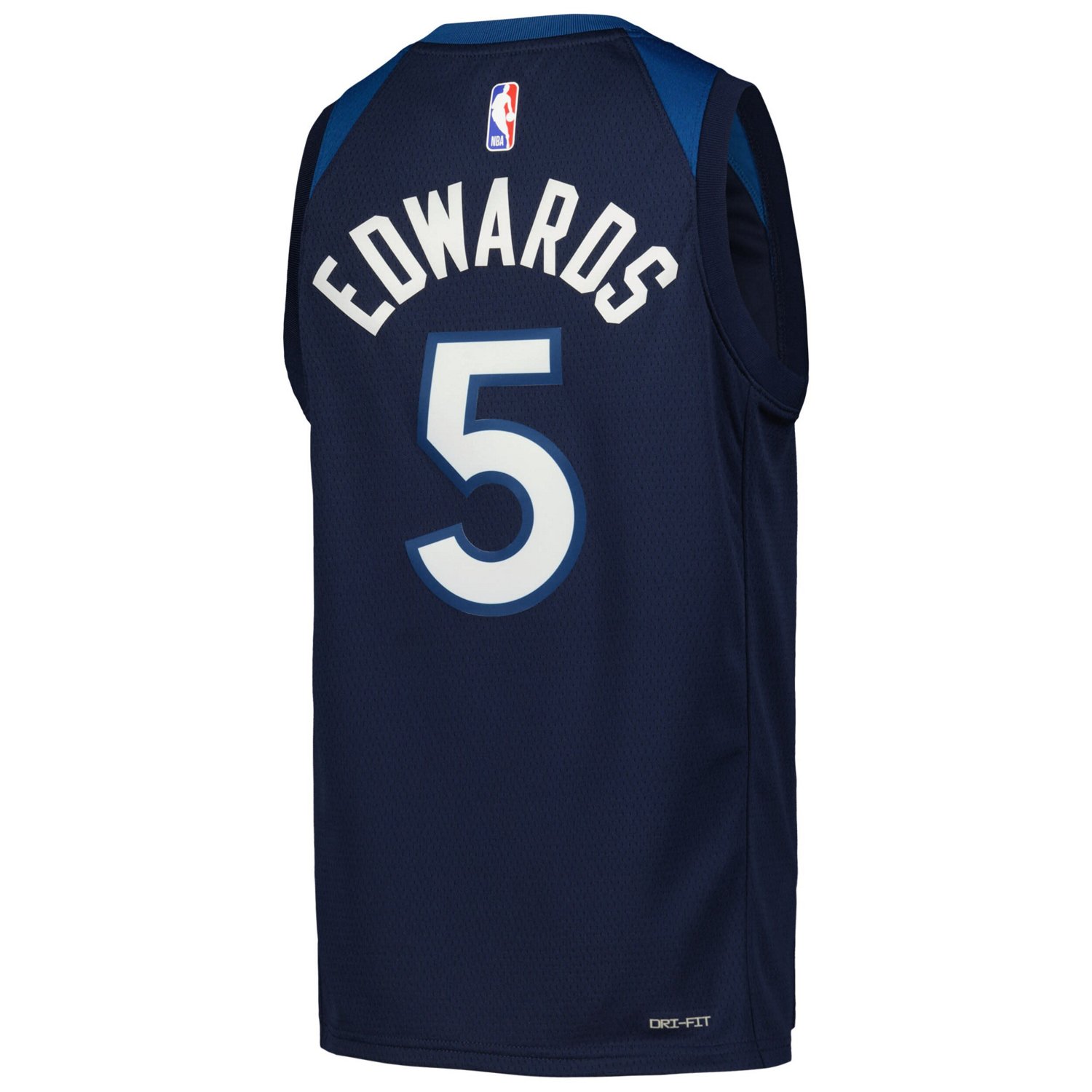 Youth Nike Anthony Edwards Minnesota Timberwolves Swingman Jersey - Icon Edition - view number 3
