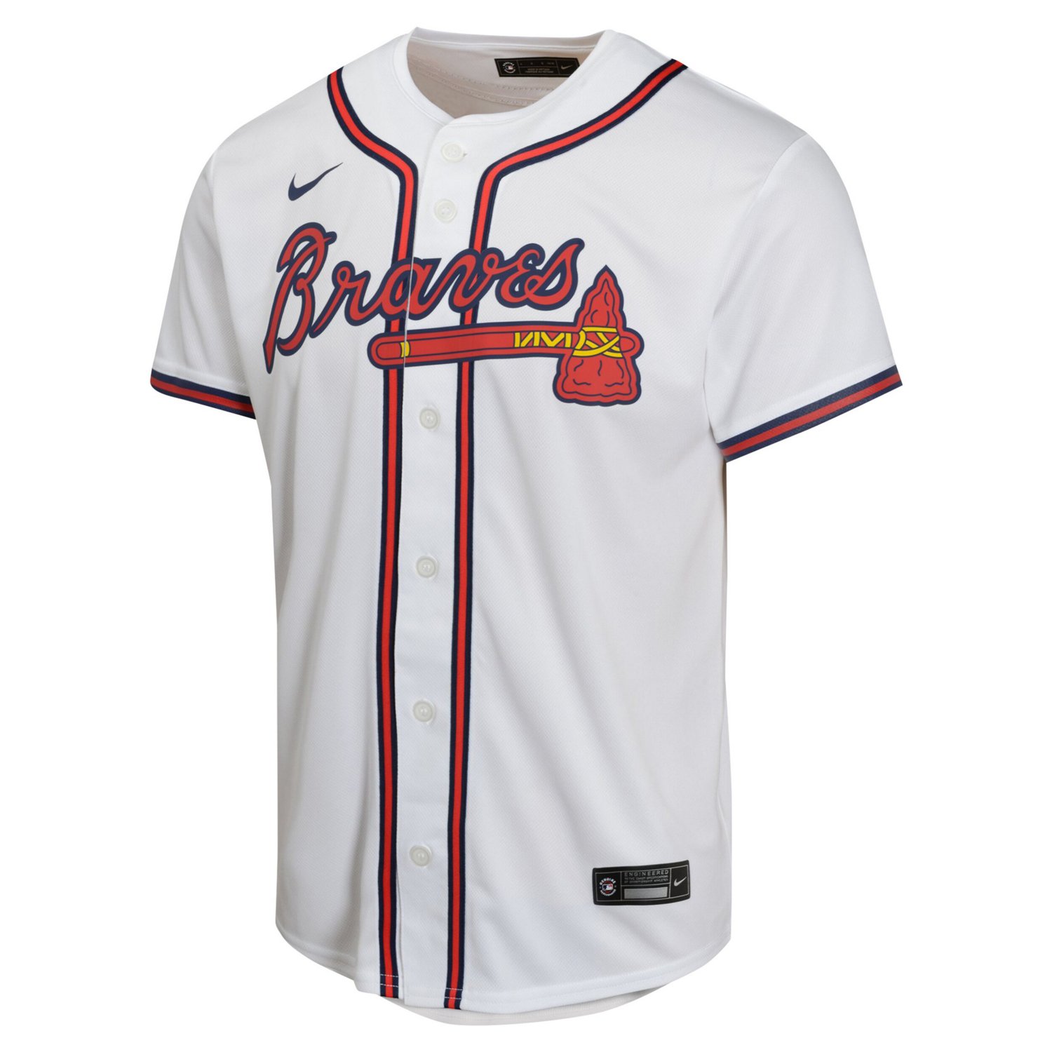 Youth Nike Austin Riley Atlanta Braves Home Game Player Jersey - view number 2