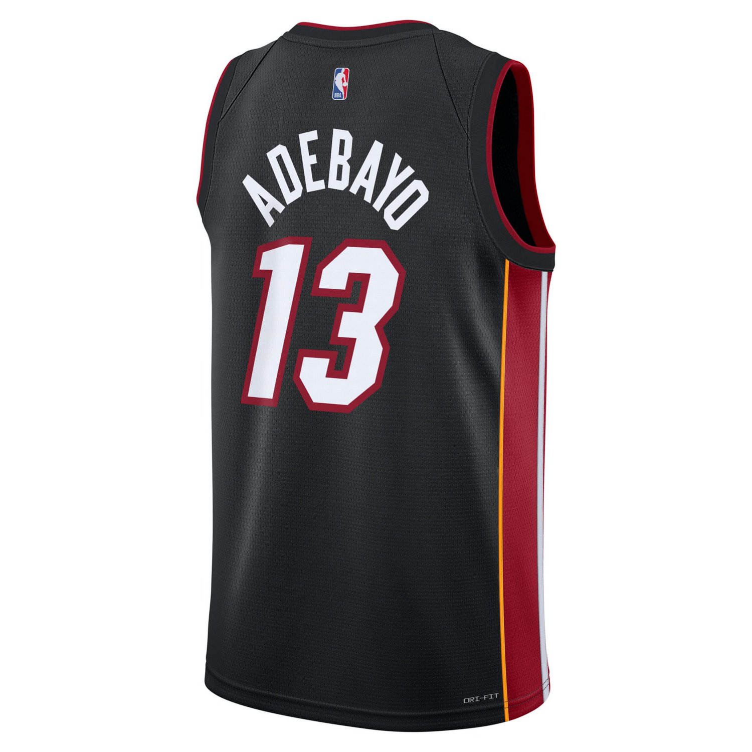 Youth Nike Bam Adebayo Miami Heat Swingman Jersey - Icon Edition - view number 3