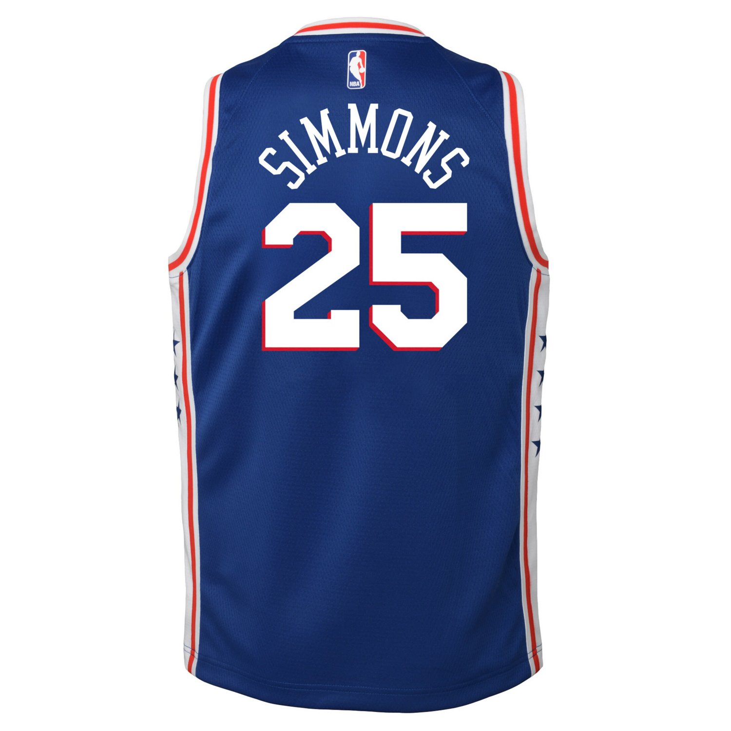 Youth Nike Ben Simmons Philadelphia 76ers Swingman Jersey - Icon Edition                                                         - view number 3