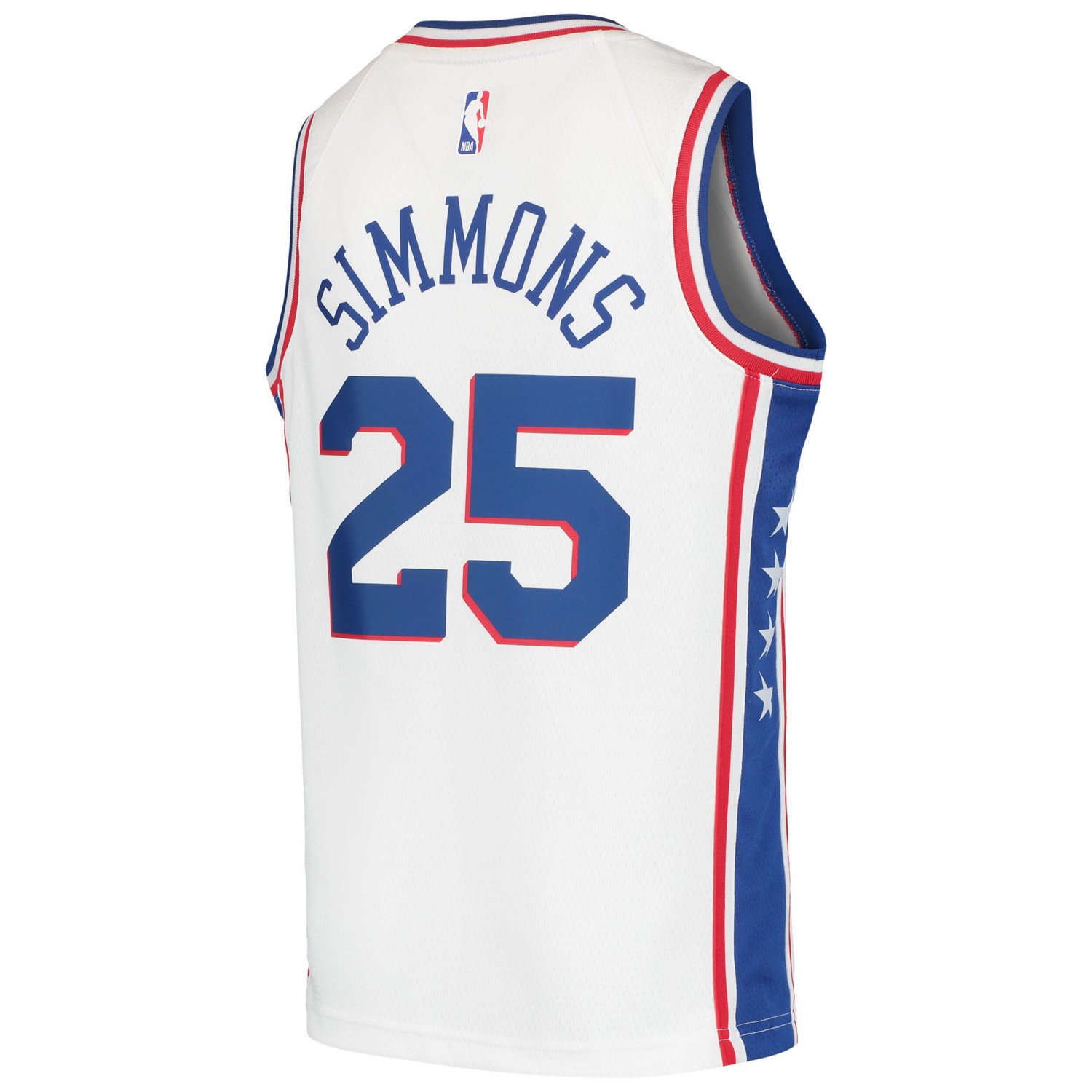 Youth Nike Ben Simmons Philadelphia 76ers Swingman Jersey - view number 3