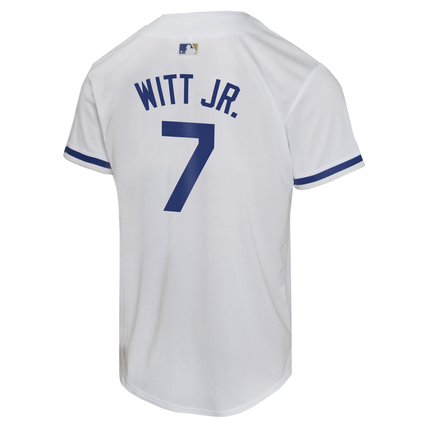Youth Nike Bobby Witt Jr Kansas City Royals Home Game Player Jersey                                                              - view number 3