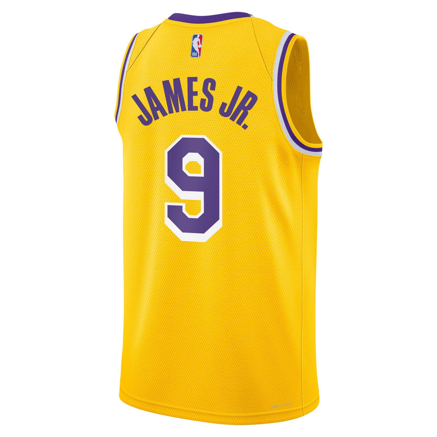 Youth Nike Bronny James Jr Los Angeles Lakers Swingman Jersey - Icon Edition - view number 3