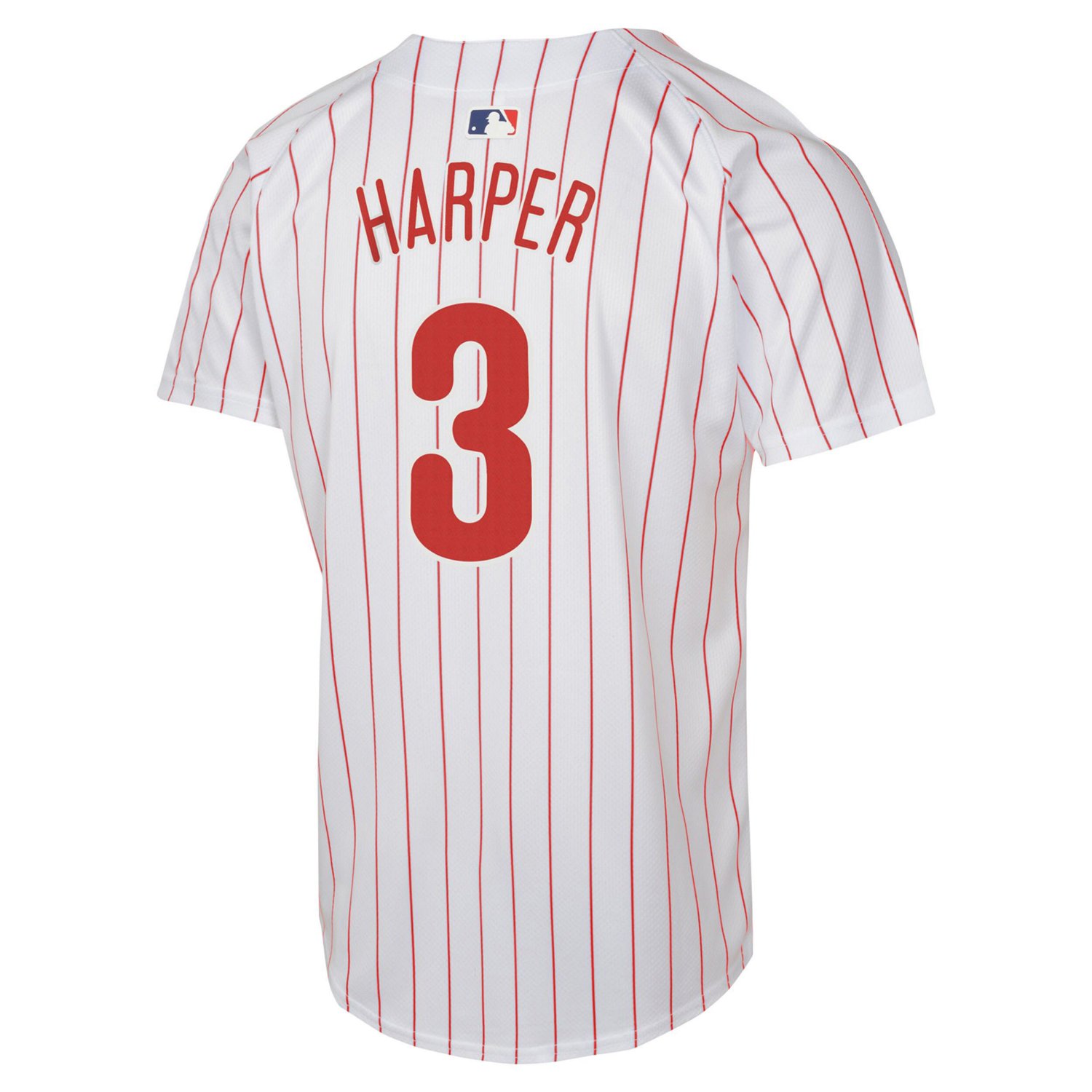Youth Nike Bryce Harper Philadelphia Phillies Home Game Player Jersey                                                            - view number 3