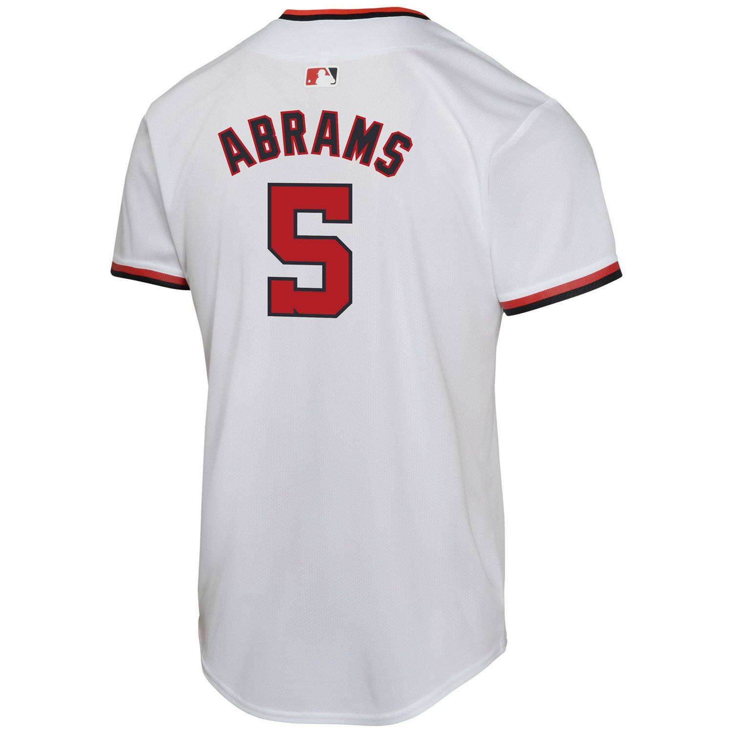 Youth Nike CJ Abrams Washington Nationals Home Game Player Jersey                                                                - view number 3