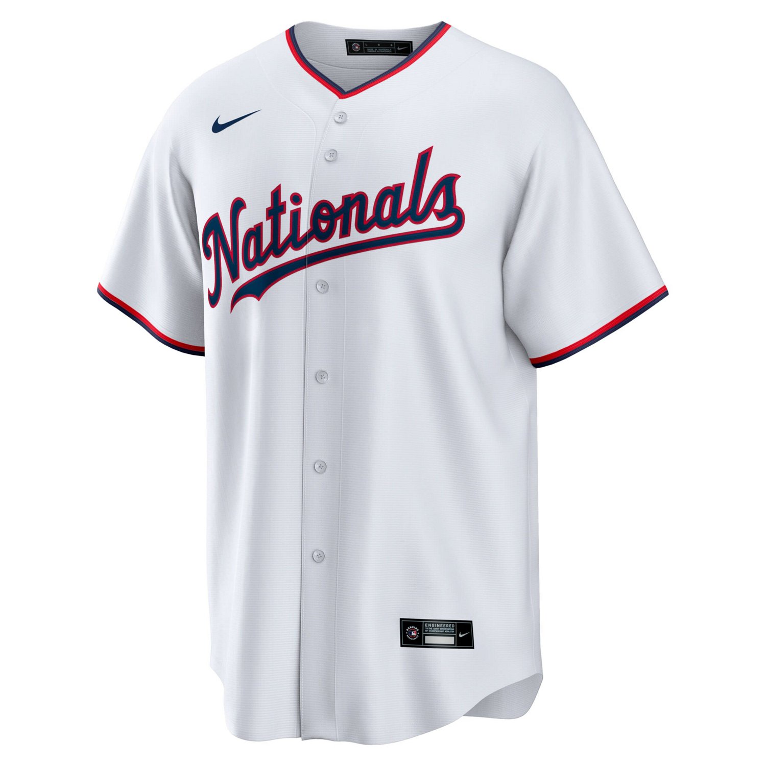 Youth Nike CJ Abrams Washington Nationals Home Replica Player Jersey - view number 2
