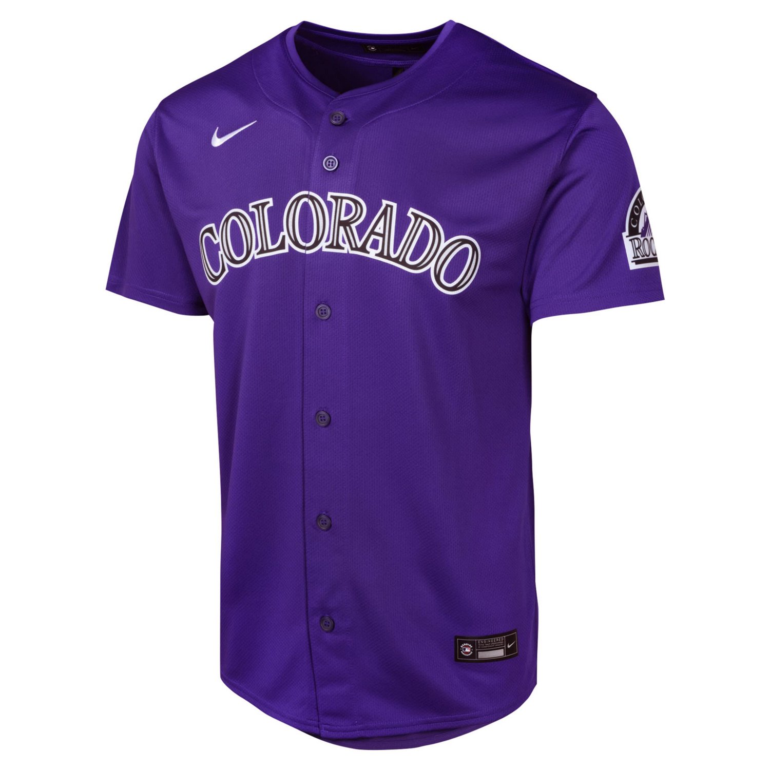 Youth Nike Colorado Rockies Alternate Limited Jersey                                                                             - view number 2