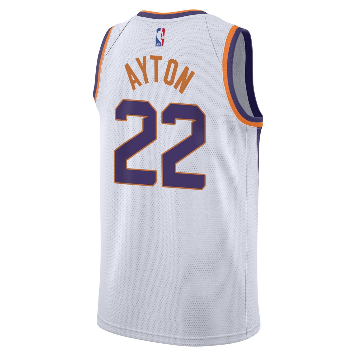 Youth Nike Deandre Ayton Phoenix Suns Swingman Jersey - Association Edition                                                      - view number 3