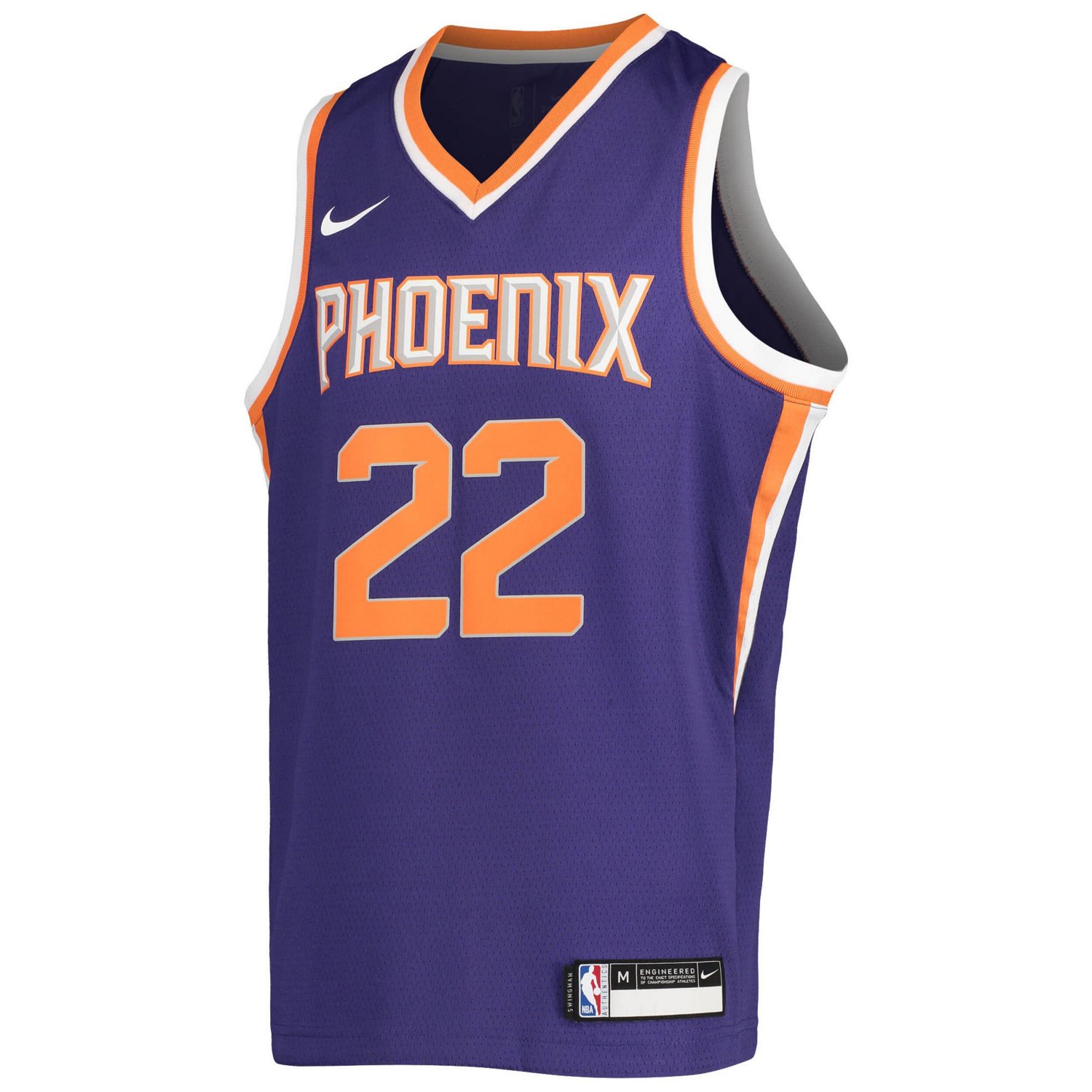 Youth Nike Deandre Ayton Phoenix Suns Swingman Jersey - Icon Edition                                                             - view number 2