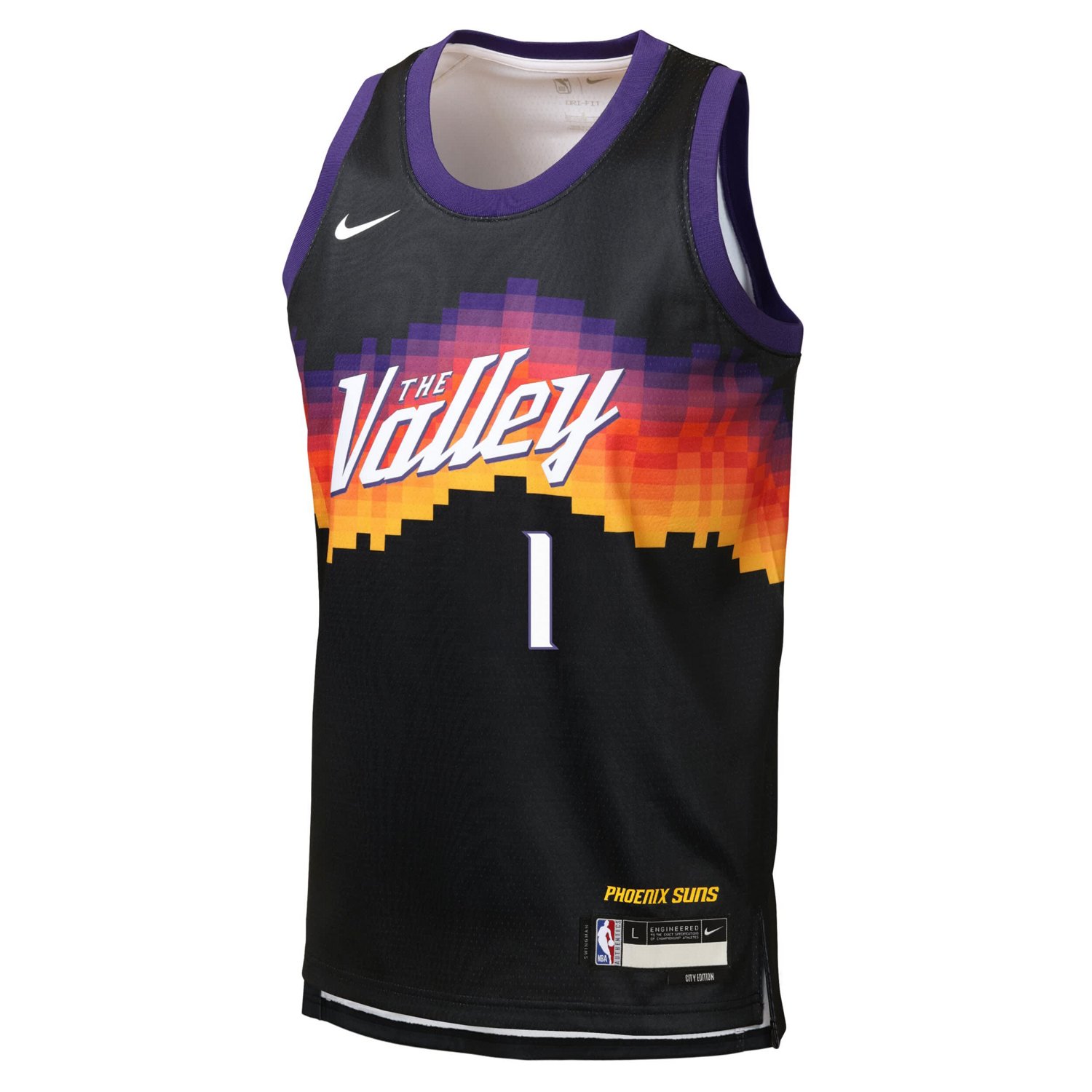 Youth Nike Devin Booker Phoenix Suns 2025 26 City Edition Swingman Jersey - view number 2