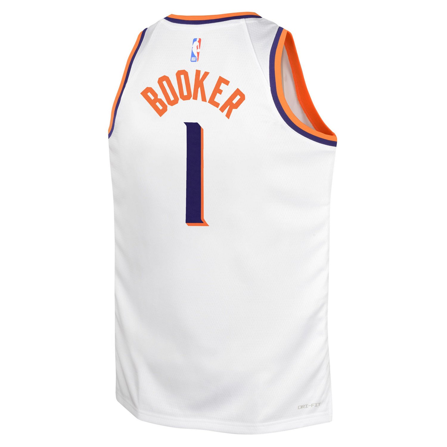 Youth Nike Devin Booker Phoenix Suns Swingman Jersey - Association Edition - view number 2
