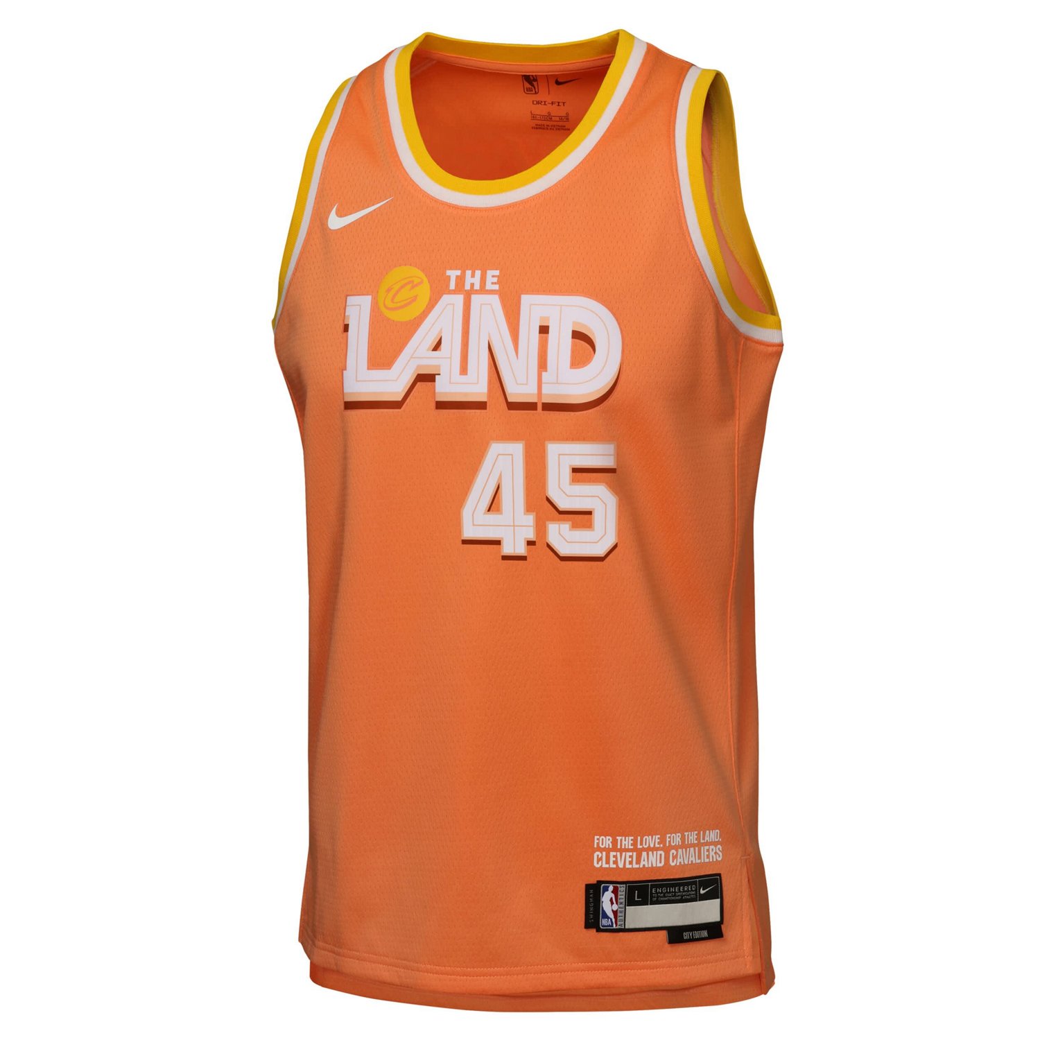 Youth Nike Donovan Mitchell Cleveland Cavaliers 2025 26 City Edition Swingman Jersey - view number 2