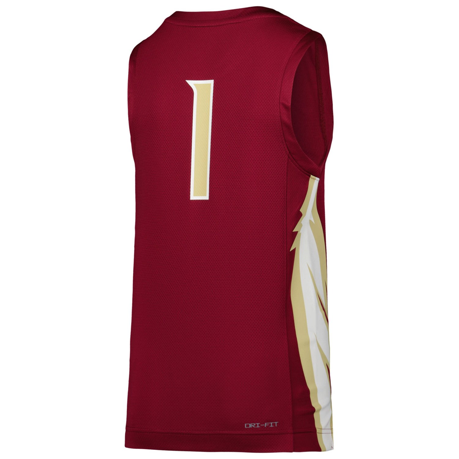 Youth Nike Florida State Seminoles Team Replica Basketball Jersey - view number 3