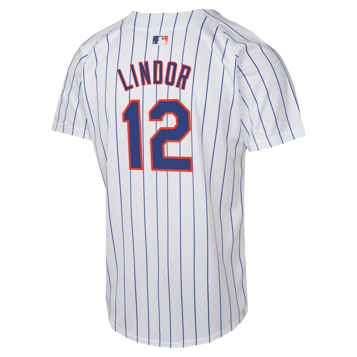 Youth Nike Francisco Lindor New York Mets Home Game Player Jersey                                                                - view number 3
