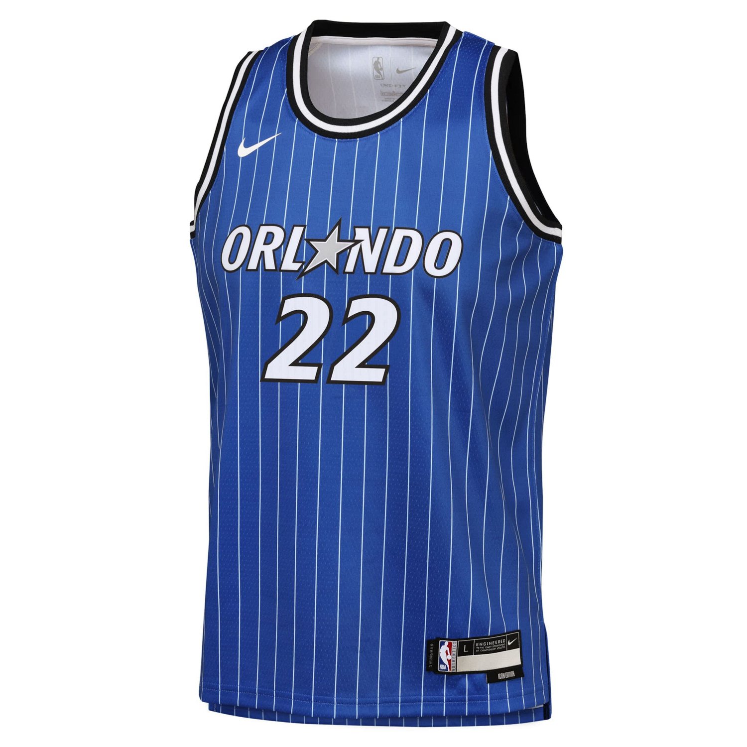 Youth Nike Franz Wagner Orlando Magic Icon Edition Swingman Jersey - view number 2