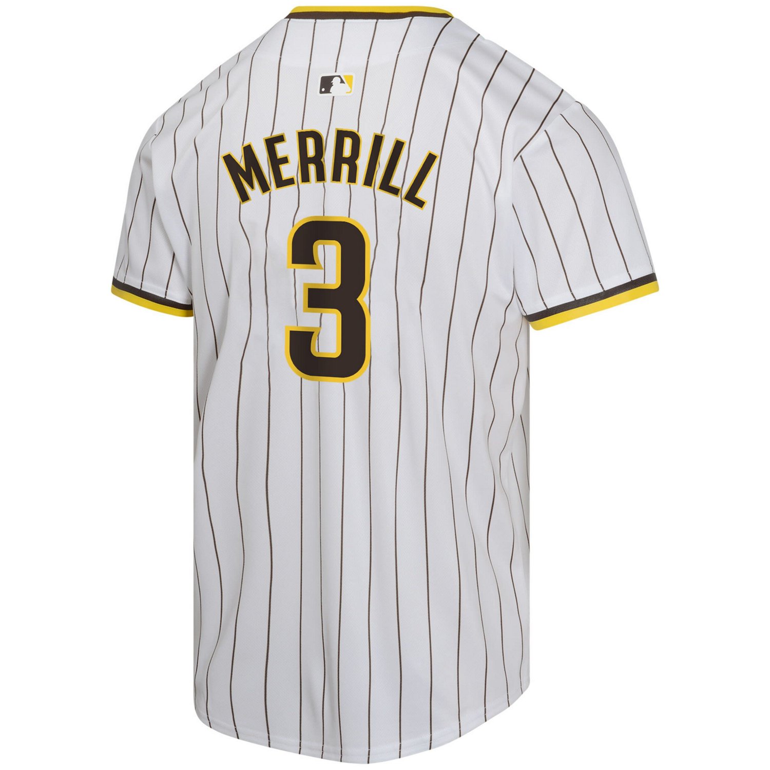 Youth Nike Jackson Merrill San Diego Padres Home Player Game Jersey                                                              - view number 3