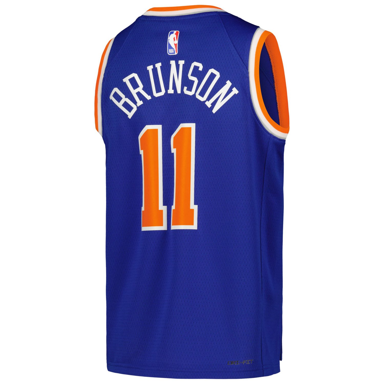 Youth Nike Jalen Brunson New York Knicks Swingman Jersey - Icon Edition                                                          - view number 3