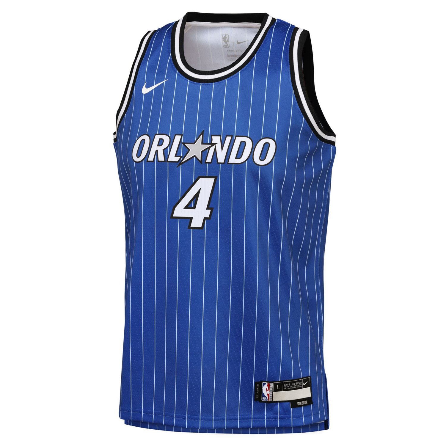 Youth Nike Jalen Suggs Orlando Magic Swingman Jersey - Icon Edition - view number 2