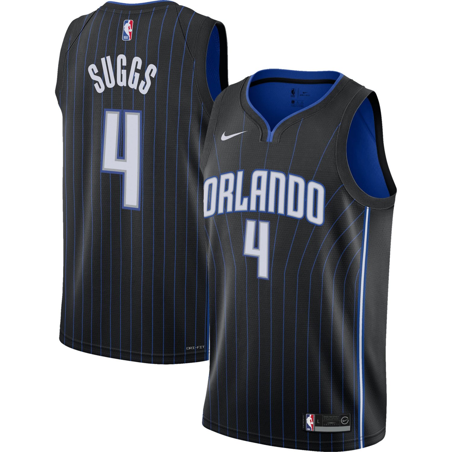Youth Nike Jalen Suggs Orlando Magic Swingman Jersey - Icon Edition