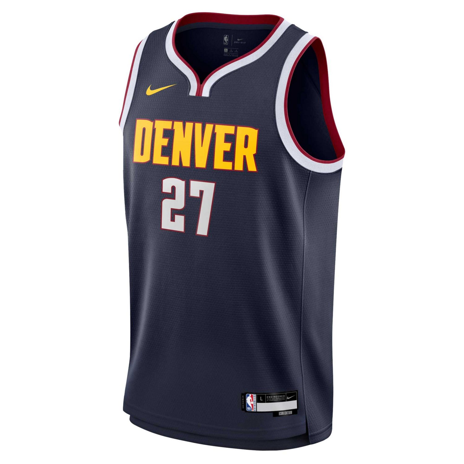 Youth Nike Jamal Murray Denver Nuggets Swingman Jersey - Icon Edition                                                            - view number 2