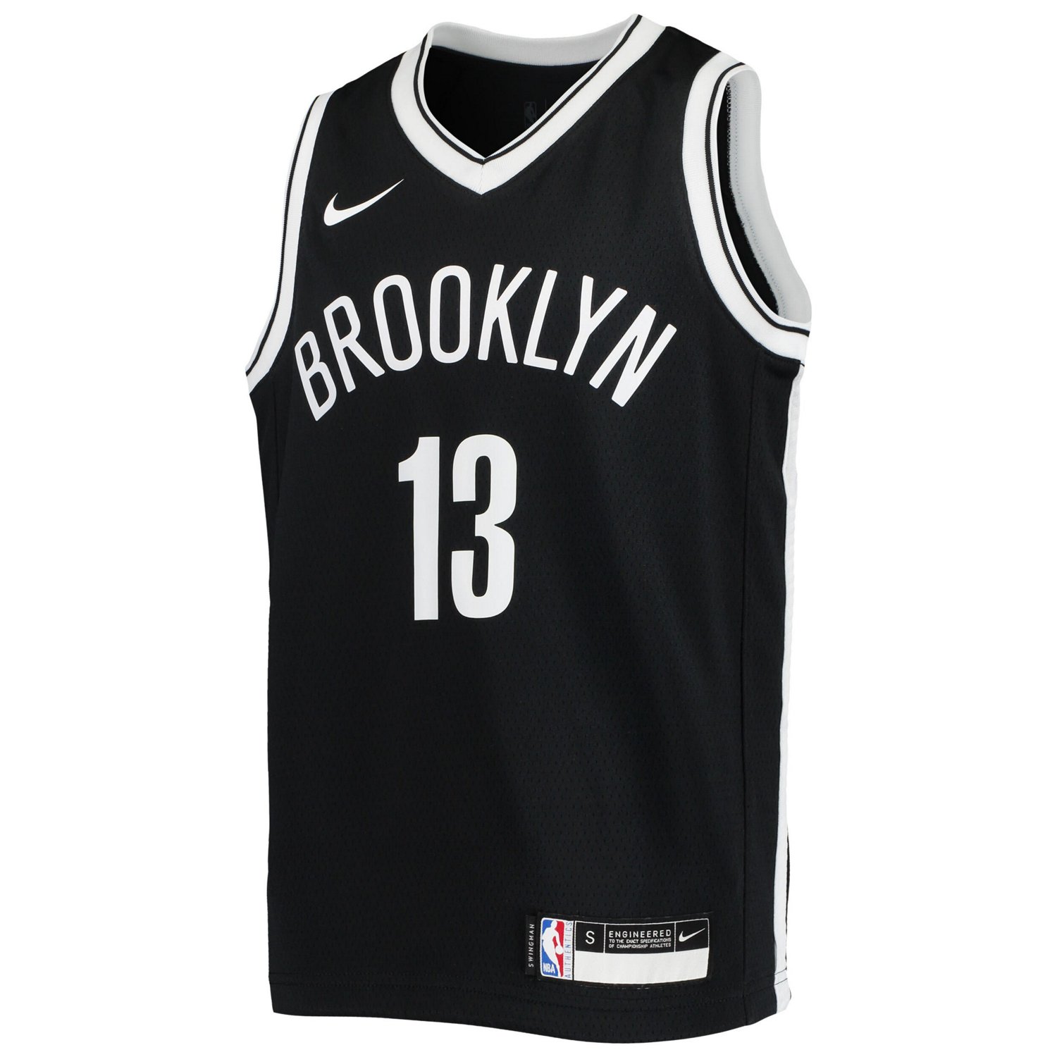 Youth Nike James Harden Brooklyn Nets Swingman Jersey - Icon Edition                                                             - view number 2